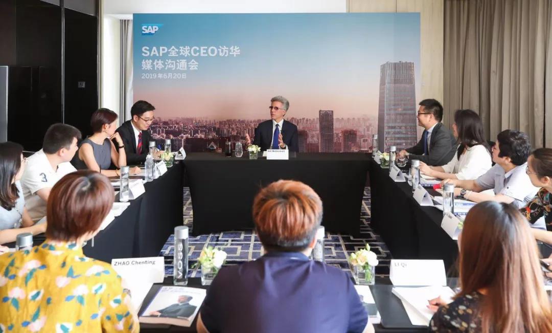 SAP CEO 孟鼎銘中國(guó)行